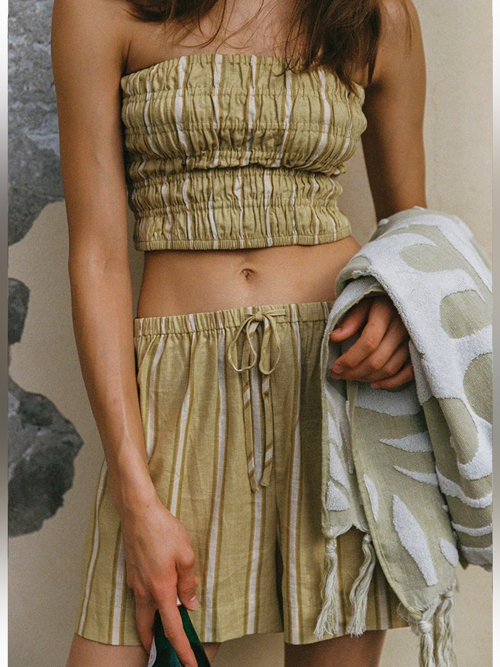 Ghanda Tube Top & Shorts Set
